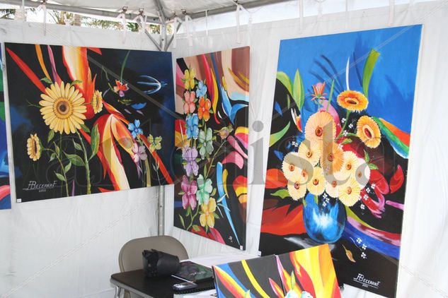 FESTIVAL DE ARTE MIAMI 1 Oil Canvas Landscaping