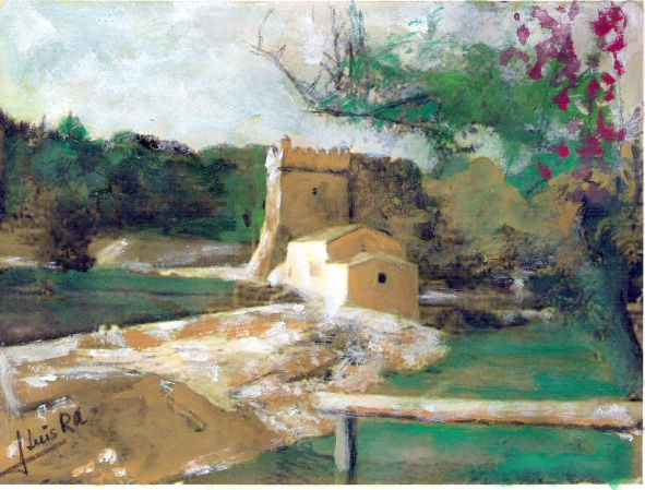 Molino de Alcalá  2 Watercolour Paper Landscaping