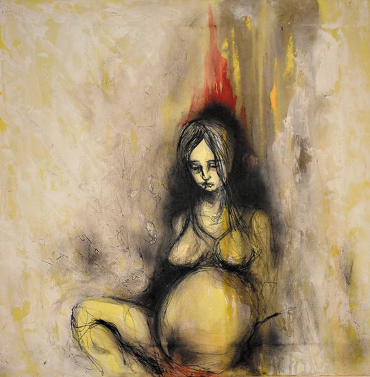 Arrasaron sin contemplación, sin compasión Acrylic Canvas Others