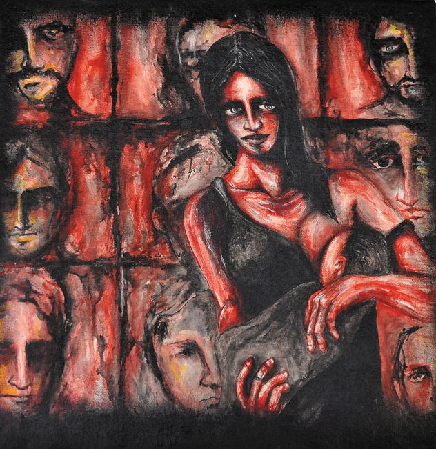 Los rostros de los desaparecidos y la madre esperanza, amamantando al futuro