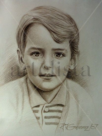 RETRATO LAPIZ CONTE Pencil