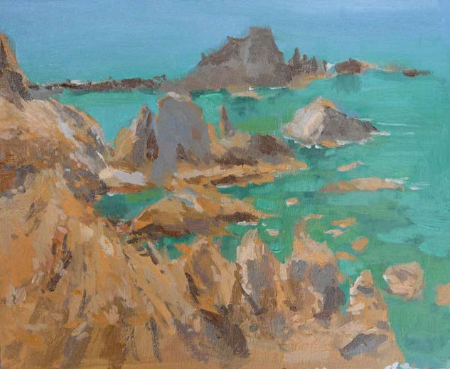 CABO DE GATA Oil Canvas Landscaping