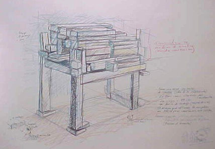 Boceto para escultura