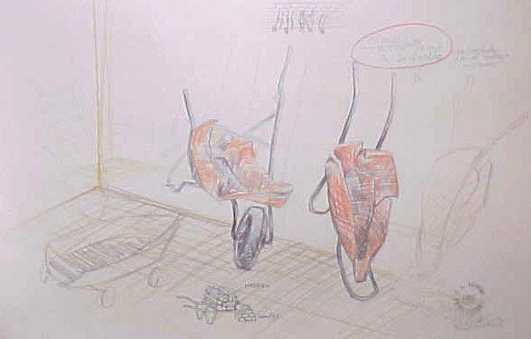 BOCETO PARA ESCULTURA
