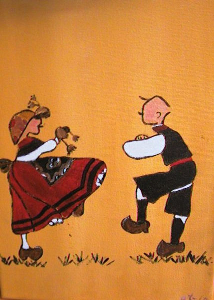 Galegos bailando