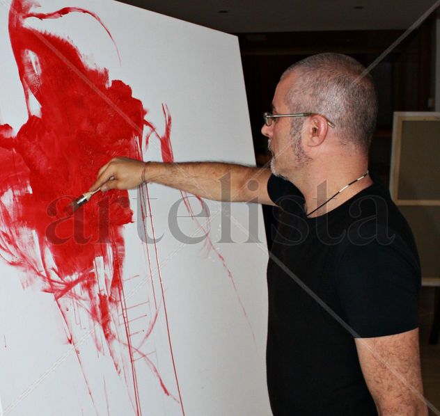 maurizio que pinta en sarajevo 2010