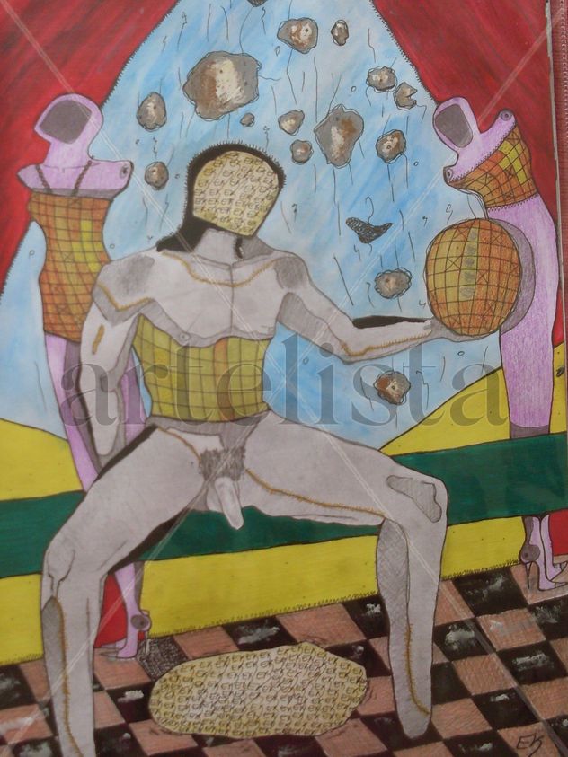 el hombre que piensa en la EK