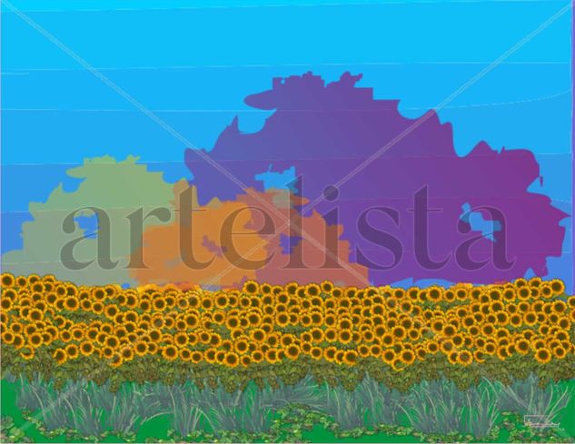 GIRASOLES ESTATICOS 