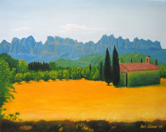 Montserrat Oil Canvas Landscaping