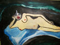 desnudo chica morena