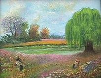 Cortando flores