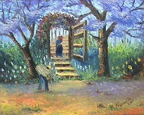 Jacarandas en flor