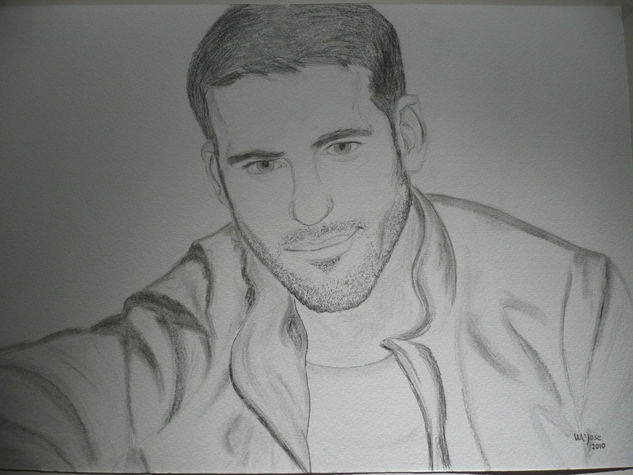 Retrato(Miguel Angel Silvestre) Lápiz