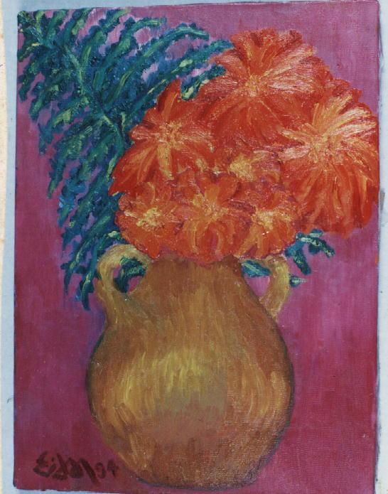 Jarrón con Flores