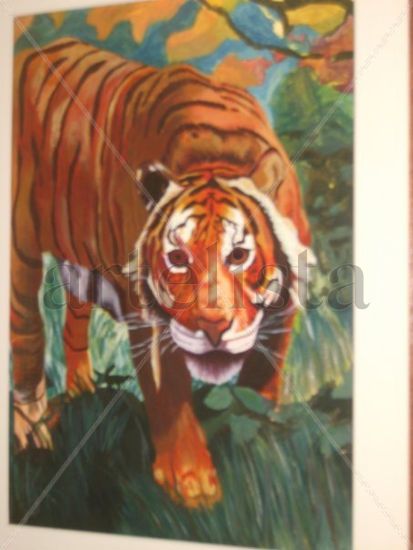 Tigre Acrylic Card Animals