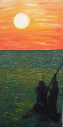 Atardecer 120x 70