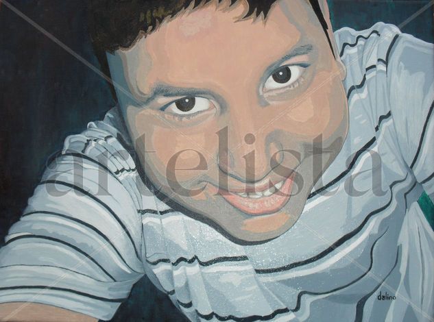 SEBASTIAN Oil Canvas Portrait