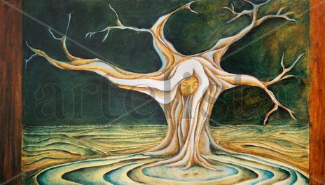 Arbol reflejo