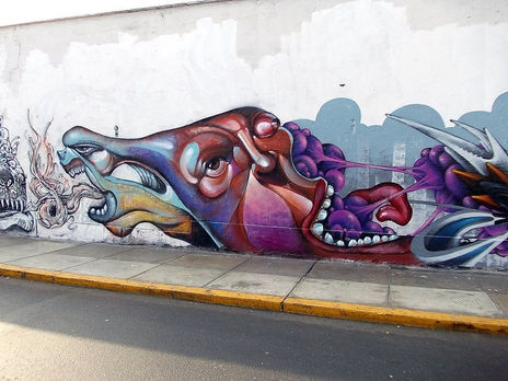 Graffitti quilca