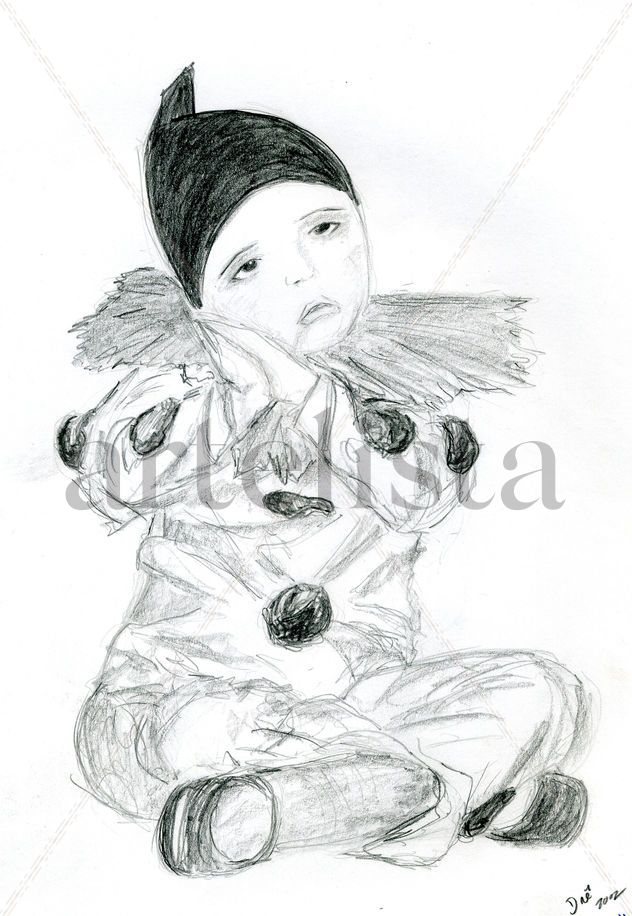 Auto-Retrato con 4 anos