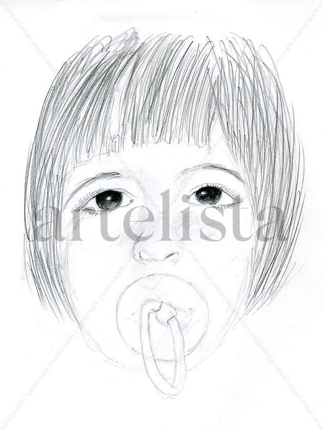 Auto-Retrato con 5 anos