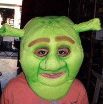 SHREK máscara