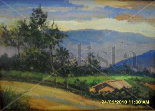 Paisaje de Guarne Oil Canvas Landscaping