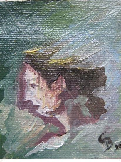 el nuevo salvador Oil Canvas Figure Painting