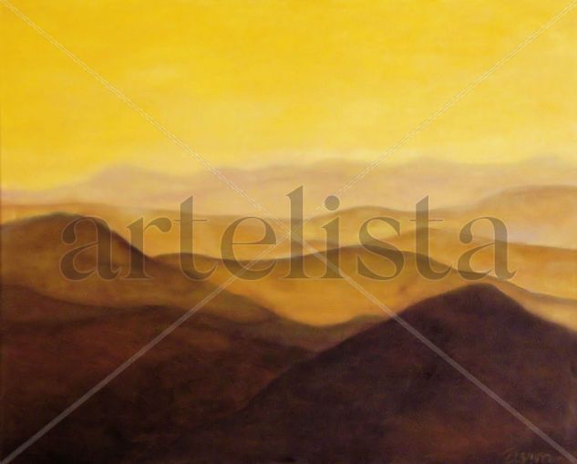 Batuecas Oil Canvas Landscaping