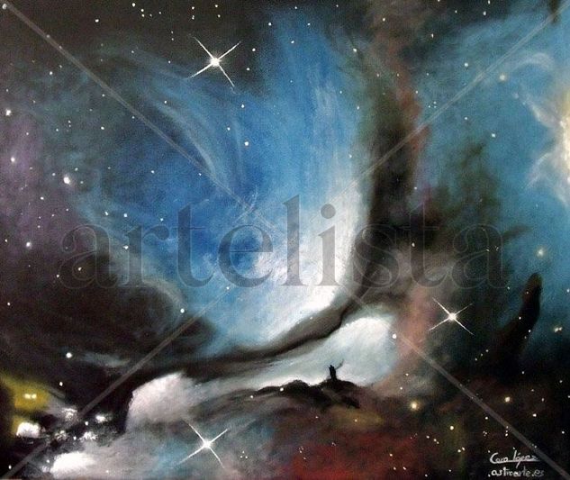 Nebulosa M78 Oil Canvas Others