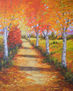 Camino en otoño