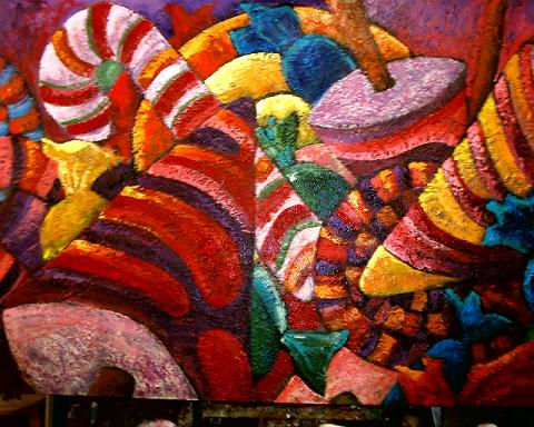 DULCES Oil Canvas