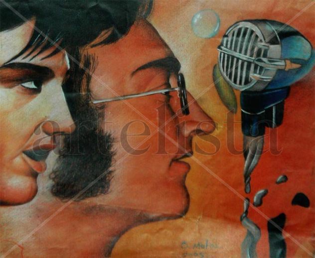 Perfil de dos iconos de la musica