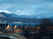 Cabañas y Lago