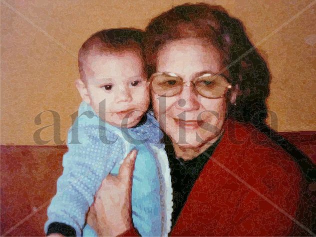 NICO CON VISABUELA 