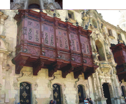 Balcon colonial