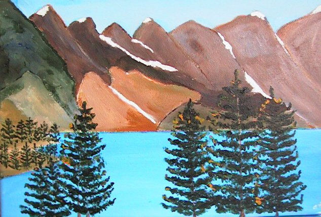 Paisaje Canadiense Oil Canvas Landscaping