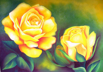 Rosas amarillas