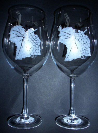 COPAS  DE VINO TINTO, 900ml Rotogravure