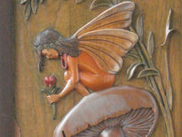 Niña mariposa (puerta)