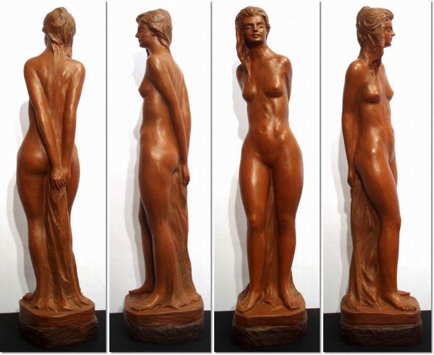 Desnudo femenino (42) Terracotta Figurative