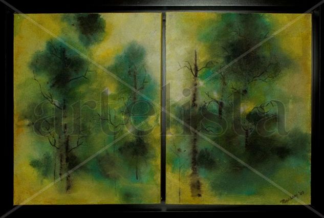 BOSQUE Acrylic Canvas Landscaping