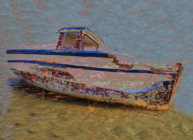 old boat Conceptual/Abstracto Color (Digital)