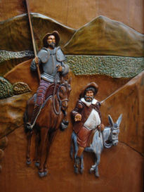 Sancho panza y don...