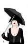 umbrella girl_copydraw by jlb