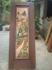 Cabaña de madera de...