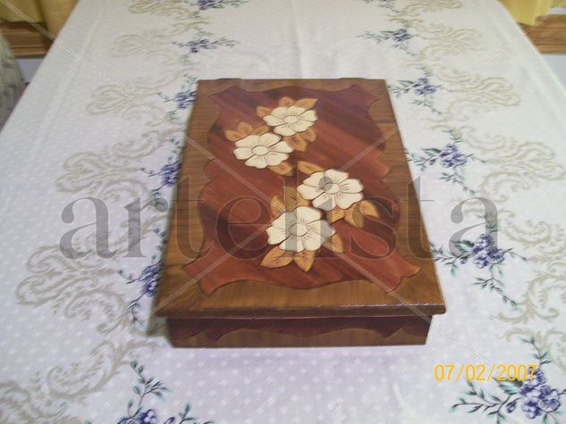 Caja falsa marqueterie 