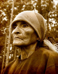 Retrato de mujer lenca