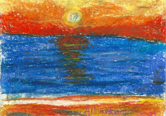 atardecer