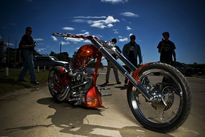 Moto custom motorcycle